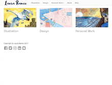 Tablet Screenshot of lauraramie.com
